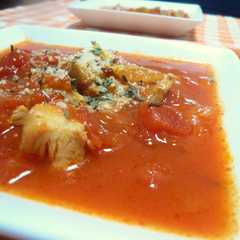 รูปของ 鶏肉＊ローズマリー＊トマト煮込みスープ♡