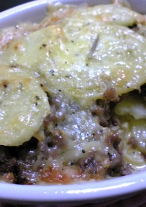 ポテト＆ひき肉の重ね焼き-レシピのメイン写真