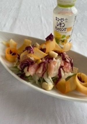 かきのもとのシャキシャキサラダ-レシピのメイン写真
