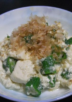くずし♪オクラ豆腐-レシピのメイン写真