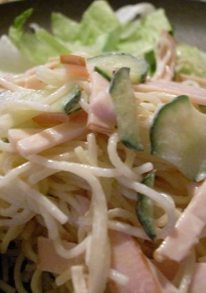 素麺ｄｅサラダ-レシピのメイン写真