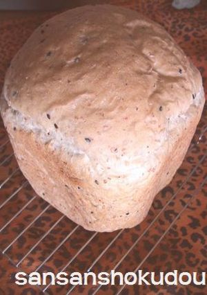 ライ麦と胡麻の食パン＊HB＊-レシピのメイン写真