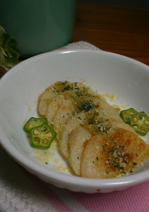 かまぼこのにんにくバター焼-レシピのメイン写真