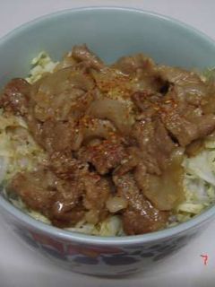 すぐできる!!豚マヨ照り丼♪-レシピのメイン写真