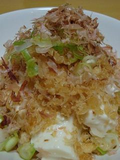 揚げ玉on冷奴-レシピのメイン写真
