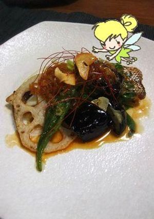 鯛の大蒜バター焼き♪香味葱ソースがけ-レシピのメイン写真