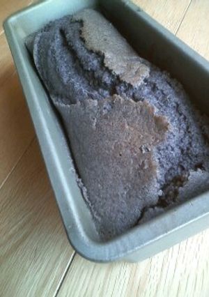 ノンオイル胡麻シフォン風ケーキ♪-レシピのメイン写真