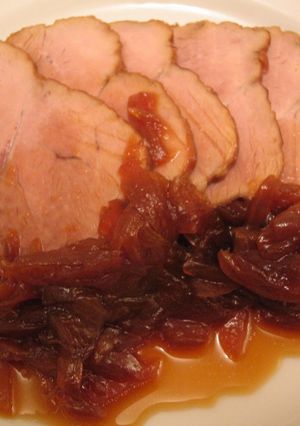 玉ねぎ煮豚と煮汁の豆腐スープ-レシピのメイン写真