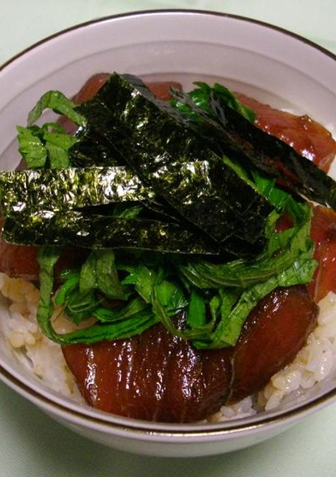 手抜きまぐろ丼-レシピのメイン写真