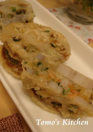 サクッとれんこん挟み揚げ☆-レシピのメイン写真