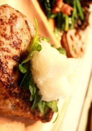 ジューシーな大葉豆腐ハンバーグ♪-レシピのメイン写真