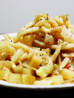 明太じゃがバターの焼きうどん。-レシピのメイン写真