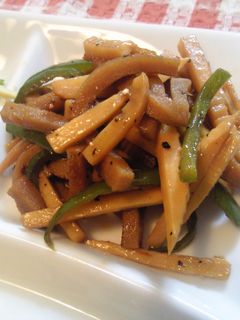 ★高野豆腐で青椒肉絲チンジャオロースー★-レシピのメイン写真
