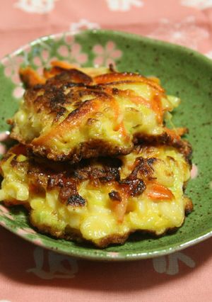 人参とネギのお焼き-レシピのメイン写真