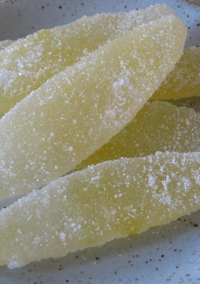 晩柑や文旦の皮で作る☆皮の砂糖菓子♪-レシピのメイン写真
