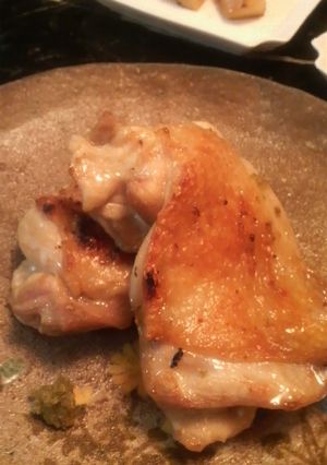 鶏もも肉のオリーブ柚子こしょう焼き-レシピのメイン写真