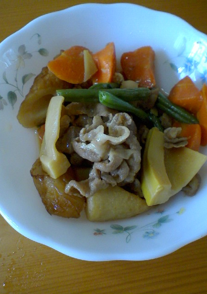 竹の子とちくわの煮物-レシピのメイン写真