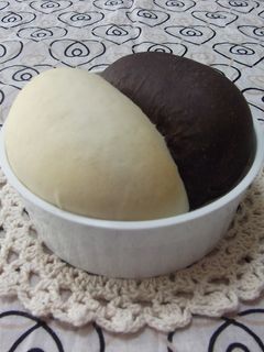 白×黒ダブルパン-レシピのメイン写真