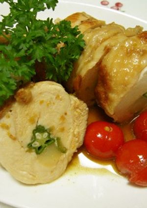 家計に優しい☆鶏ムネ肉ロール☆-レシピのメイン写真