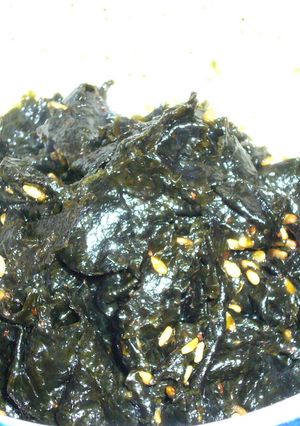 湿気た海苔で　韓国風海苔の佃煮-レシピのメイン写真