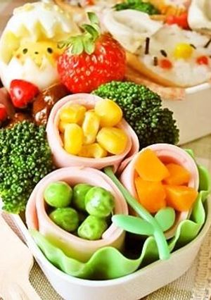 お弁当にＭＢのお花✿ＭＢで作る⑧-レシピのメイン写真