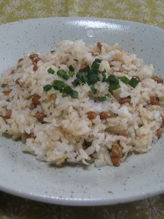 納豆+じゃこチャーハン♪-レシピのメイン写真