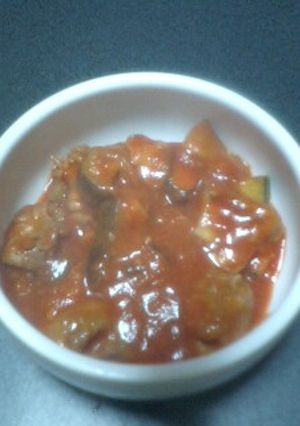 チキンとズッキーニのトマト煮込み。-レシピのメイン写真