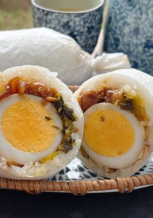ルーロー飯の具で台湾式おにぎり-レシピのメイン写真