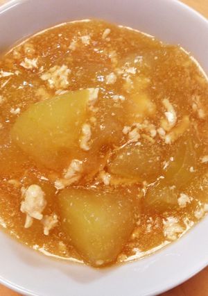 冬瓜と鶏のとろ～りそぼろ煮-レシピのメイン写真