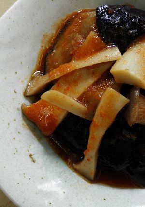 簡単！韓国の味☆なすとエリンギのナムル-レシピのメイン写真