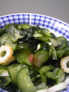 梅干しでさっぱり酢の物-レシピのメイン写真