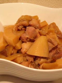 こっくり甘め♥タケノコと鶏肉の炊いたん♥-レシピのメイン写真