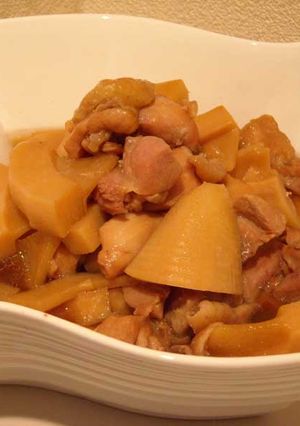 こっくり甘め♥タケノコと鶏肉の炊いたん♥-レシピのメイン写真