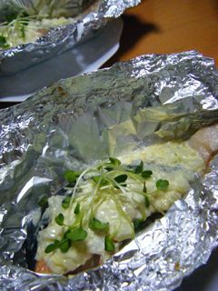 鮭のホイル焼き~新玉マヨソース~-レシピのメイン写真