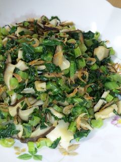 大根の葉の炒め物-レシピのメイン写真