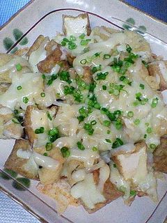 「厚揚げのチーズ焼き」-レシピのメイン写真