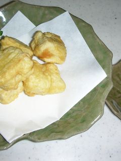 高野豆腐の天ぷら♪-レシピのメイン写真