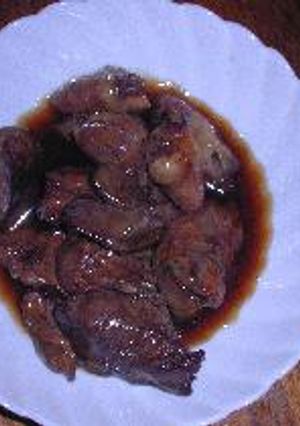 鶏レバーの照り焼き-レシピのメイン写真