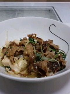 豆腐と牛肉の旨炒め-レシピのメイン写真