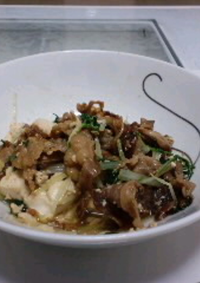 豆腐と牛肉の旨炒め-レシピのメイン写真