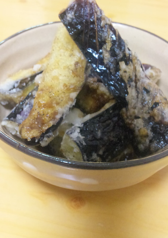 茄子の揚げ出し風、簡単さっぱり揚げ♪-レシピのメイン写真