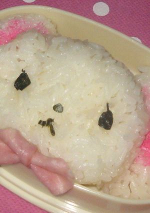 キャラ弁*シュガーバニーズ♥　しろうさ-レシピのメイン写真