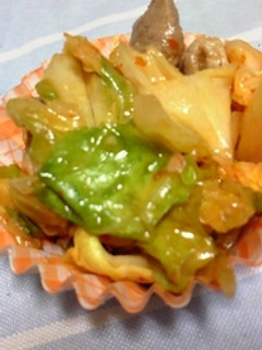 簡単☆豚肉とキャベツの豆板醤炒め-レシピのメイン写真