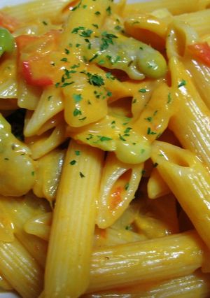 うにと空豆のクリームパスタ-レシピのメイン写真