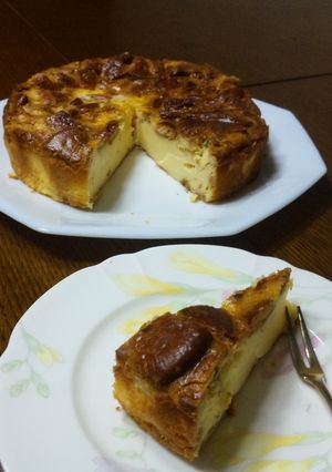 ミキサーで簡単にベイクドチーズケーキｖV-レシピのメイン写真