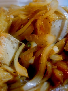 ♪♪厚揚げとタマネギのポッカ♪♪-レシピのメイン写真