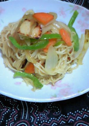 そうめんチャンプル〜♪絶品♪-レシピのメイン写真