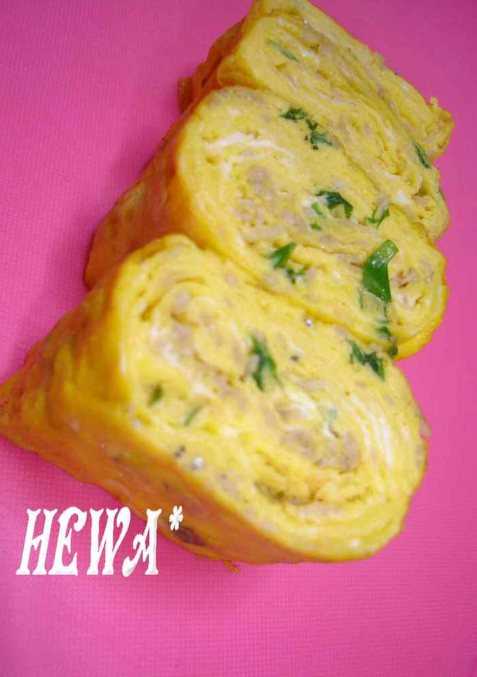 ひと手間かけて♡しらすとねぎの卵焼き-レシピのメイン写真