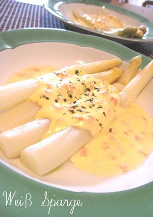 独逸◆　白アスパラの美味しい茹で方　◆-レシピのメイン写真