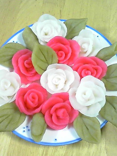 レンジで簡単☆薔薇餅♪-レシピのメイン写真